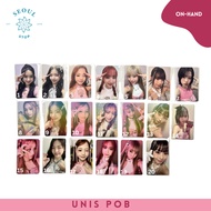 UNIS POB - GEHLEE KOTOKO ELISIA HYEONJU YUNHA YOONA NANA OFFICIAL PHOTOCARD