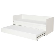 VIHALS Day-bed w trundle bed/2 mattresses 80x200 cm