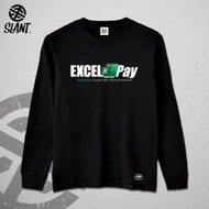 SLANT EXCEL PAY T恤 最新交易方式 超方便 支持阿北KP 押人取供 小草T恤 聲援T恤 純棉長袖束口T恤