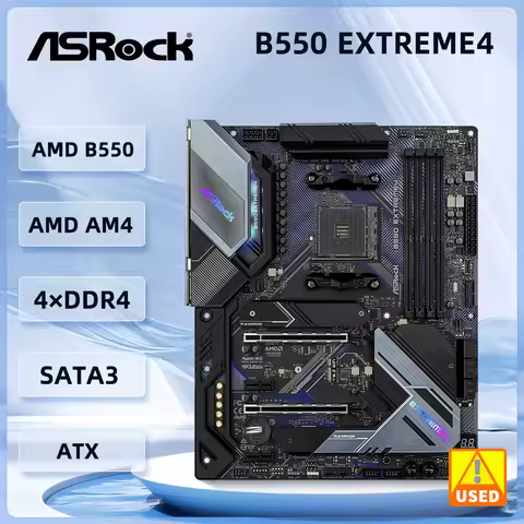 Placa base ASrock B550 B550 EXTREME4 placa base AM4 compatible con 5900 4500 5700X 3600 5600 5500 cp