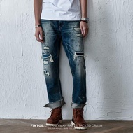 JOURNEYMAN PANT14OZ蘭耳暴力水洗刀割牛王 非visvim
