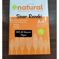 1 BOX = 5 RIM!! HVS A4/HVS F4 75gsmnatural/ photocopy paper F4/HVS F4/ F4 photocopy paper