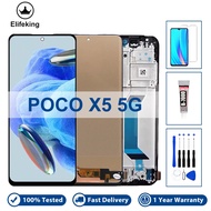 6.67" LCD Display For Xiaomi POCO X5 5G 22111317PG 22111317PI Touch Screen Digitizer Assembly With F