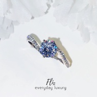 Fliz - KATHY Ring - Classic 925 S925 Silver925 Solitaire Ring CS20282