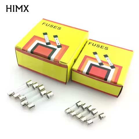 5*20 6*30 Glass Fuse Fast Fuse 250V 0.1A 0.2A 0.5A 1A 2A 3A 3.15A 4A 5A 6A 7A 8A 10A 12A 15A 20A 30A