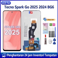 [Promosi] ORIGINAL LCD Untuk Tecno Spark Go 2025 / Spark Go 2024 BG6