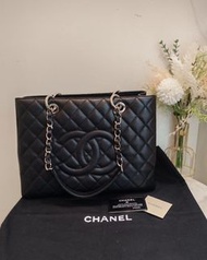 Chanel黑銀Gst