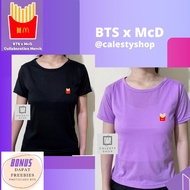 BTS x MCD T-SHIRT, BTS X McD merchandise, BTS TSHIRT BTS Mcd/