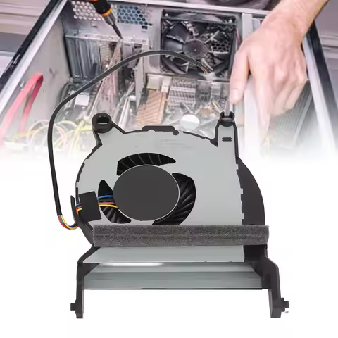 4Pin 12V 0.5A CPU Cooling Fan for HP Elitedesk 800/ProDesk 600 G4 G5 Mini PC Replacement Quiet Cooli
