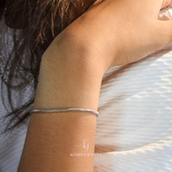 [SG] 2mm Snake Chain Bracelet | Stainless Steel | Kindred Jewels