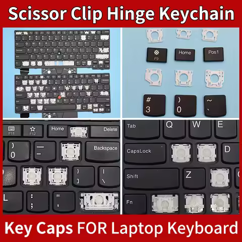 Replacement Keycaps Scissor Clip Hinge For LENOVO Thinkpad X280 X390 X395 X13 L13 Keyboard Keychain