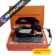 Dijual Decoder HD "MNC vision" Kartu tayang+remote Murah