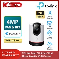 TP-LINK Tapo C225 Pan/Tilt AI Home Security Wi-Fi Camera