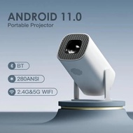 TOPSION P30 Mini Projector Android 11 Support 4K WIFI6 1080P BT5.0 Projector 1208*720P Smart Home Cinema Portable Mini Projector