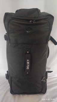 DELSEY Paris 黑色大型拉桿袋 旅行袋 喼