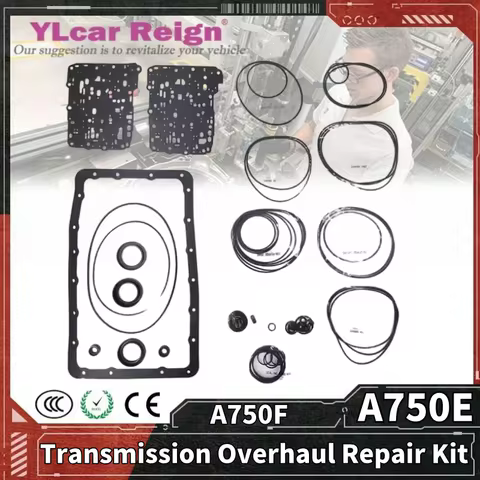 A750F A750E Automatic Transmission Gearbox Overhaul Kit Rebuild Repair Seals Gasket Fit O-rings for 