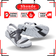 [SALE] Giày Sandals SHONDO F6 Sport - F6S2120 - Màu xám dây phối