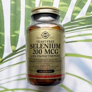 ซีลีเนียม Selenium Yeast-Free 200 mcg 250 Tablets (Solgar®)