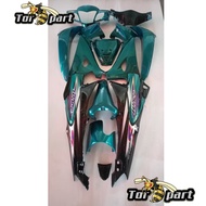 ชุดสีเวฟ125s เวฟ125r สี2k เบ้ากุญแจกลม เบ้ากุญแจเหลี่ยม ทักแชทสอบถามได้เปลือกงานABS13ชิ้น พร้อมลายสต