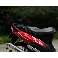 Mio Sporty/smile motorcycle seat cover, Wave model, wave model seat leather - wave motif seat leathe