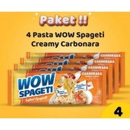 Wow Spaghetti Package 4 pcs Carbonara Bolognese