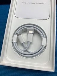USB-C 對 Lightning 連接線 (1 公尺) 蘋果原廠充電線 apple