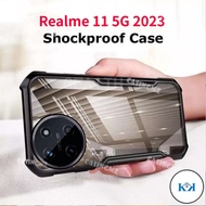 KK Realme 11 5G 2023 Airbag Clear Phone Casing For Realme 11 Realme11 11Realme 5G 4G 5G Silicone Tra