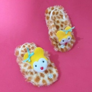 Baby Girls Sandals Tiger Fur Slippers