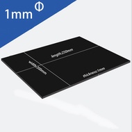 【Good】Thick 1mm/1.5mm/2mm/3mm/4mm/5mm ABS Plastic Sheet Black Board Vacuum Forming DIY RC Body CA