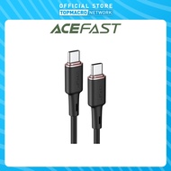 CN ACEFAST C2-03 TYPE-C TO TYPE-C ZINC ALLOY SILICONE CHARGING DATA CABLE 1.2M 60W