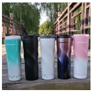 TERMOS Starbucks Thermos/Stainless Drinking Water Bottle High Capacity Bottle Drinking Travel Mug Comfortable And Easy To Carry