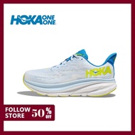 【Offlclal Store】HOKA ONE Clifton9 Wide shock absorbing road running shoes for men women ladies sport sneakers walking training jogging shoes