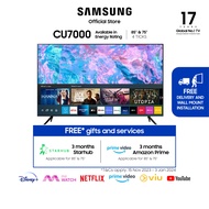 Samsung CU7000 UHD 4K Smart TV (2023) 4 Ticks / 36 Months Warranty