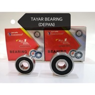 SMASH110 / BEST110 TAYAR BEARING SET DEPAN(6200~1pc/6300~1pc) BEARING TAYAR SMASH 110 / BEST 110