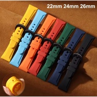 ALEXANDER CHRISTIE RUBBER WATCH STRAP 22MM 24MM 26MM