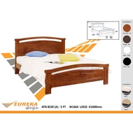 EUREKA 30A Queen/King Bed Frame / Katil Kayu Wood (Deliver &amp; Installation Klang Valley)