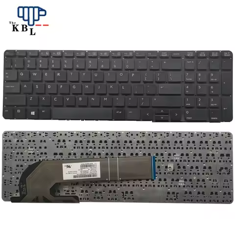 Original New US Germany UK Language For HP 450-G1 455-G1 470-G1 Black Laptop Keyboard SG-59300-X2A 7