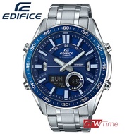 Casio Edifice นาฬิกาข้อมือผู้ชาย สายสแตนเลส รุ่น EFV-C100D-2AVDF (Blue)