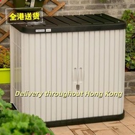 A&1760戶外防水防雨儲物櫃 超強承重 陽臺櫃 花園收納櫃 防曬櫃子 戶外置物櫃 陽台櫃全新包送貨#new#free delivery#Outdoor storage cabinet#Cabinet