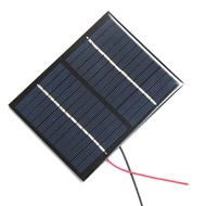1.5W 12V Solar Panel Solar panel+Electrical wire DIYSolar Panels AGrade Polycrystalline Silicon Plate
