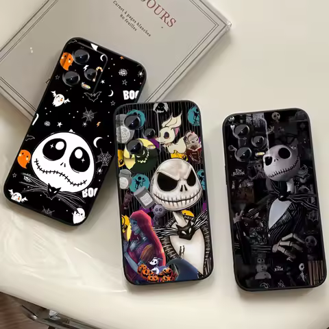 Disney Jack Skellington Anime For Xiaomi Redmi Note 13 12R 12 12S Turbo 11 11T 11S 10 10S Pro Plus 5