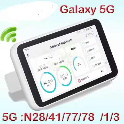 unlocked Galaxy 5G Mobile Wifi SCR01 4g 5g mifi with sim card slot lte 5g sim card wifi pocket route