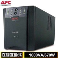 APC SMART-UPS 1000VA 220V在線互動式 不斷電系統 不包含電池 良品機
