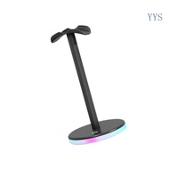 YYS Headphone Stand LED Headset Holder Game Creative Computer Headphone Stand