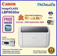 Canon LBP-6030W WiFi imageCLASS Monochrome Single Function Laser Printer