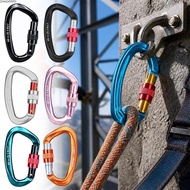 ZHAOX55OI Professional Safety Carabiner, Mountaineering Protective Equipment 59*99mm D Shape Key Hoo