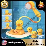 [Stock in Malaysia]Tiktok Duck Bath Shower Toy Pirate Duck Sprinkler Water Spray Bath Toy Spraying S