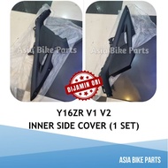 Yamaha Original Y16ZR Y16 V1 V2 Inner Side Cover Inner Ekor Coverset - BAX-F1711-00 / BAX-F1721-00