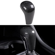 For Mazda 3 Axela CX-30 2020 2021 2022  Car Gear Shift Knob Cover Carbon Fiber Pattern Decorative Sticker Interior Accessories