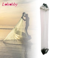[Lohobby] Fishing Net Fishing Fish Gill Net Floating Net Hand Throw Fishing Net Fishing Cast Net